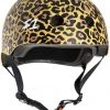 PROTECTIVE GEARS S1 Mini Lifer Helmet - Tan Leopard Print Matte