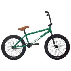 BMX Bikes Sunday 2022 Forecaster 20.75" Alec Siemon Signature Complete BMX Bike - Gloss Hunter Green