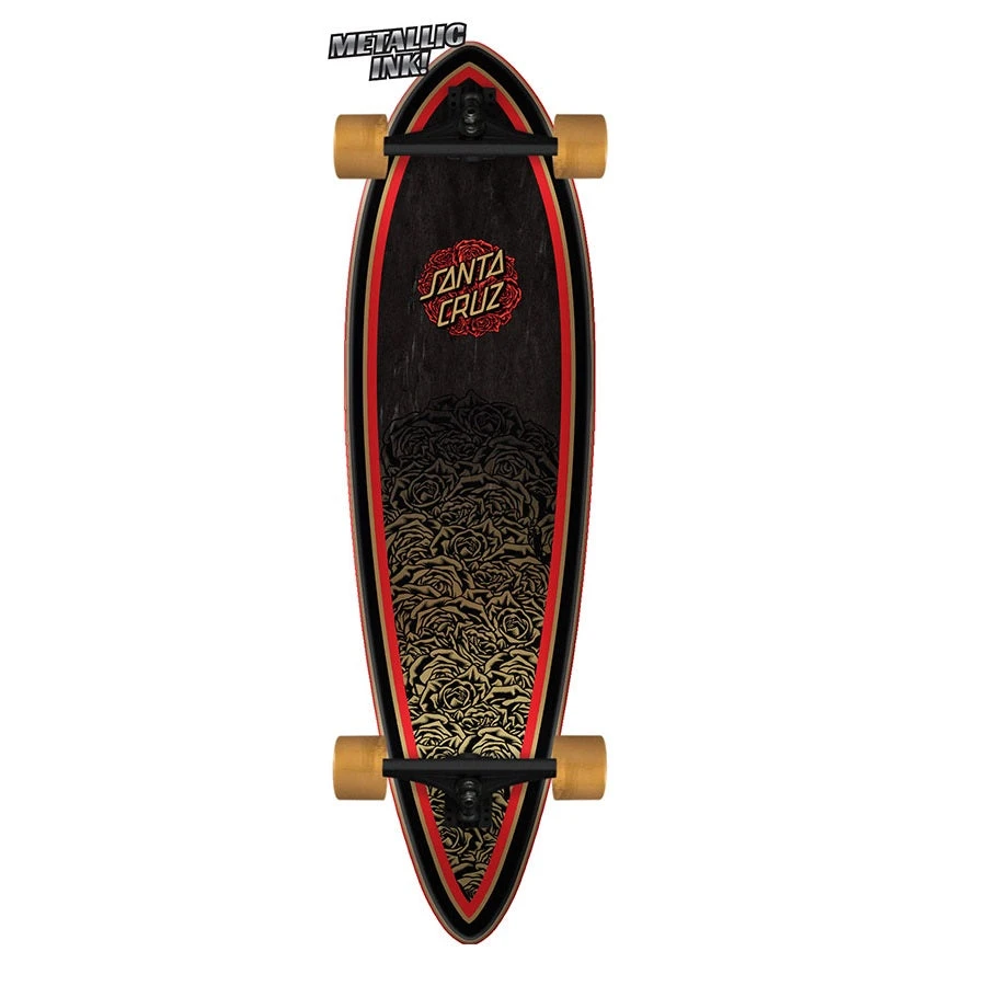 LONGBOARDS Santa Cruz Bouquet Dot Pintail Longboard Complete - 9.2" 3 LONGBOARDS Santa Cruz Bouquet Dot Pintail Longboard Complete - 9.2"