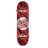 SKATEBOARDS Santa Cruz Brush Dot Complete Skateboard - 7.5" Red