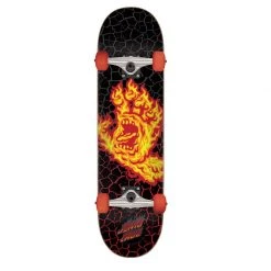 SKATEBOARDS Santa Cruz Flame Hand Complete Skateboard - 6.75"