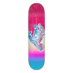 Santa Cruz Iridescent Hand Skateboard Deck - 7.75"