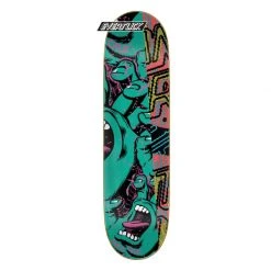 Decks Santa Cruz No Pattern Hand Everslick Skateboard Deck - 8.5