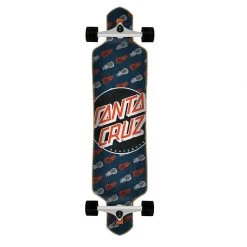 Santa Cruz Tropic Dot Drop Thru Complete Cruiser - 9.2" LONGBOARDS