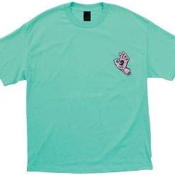 Santa Cruz Pastel Screaming Hand Youth T-Shirt - Turquoise MEN