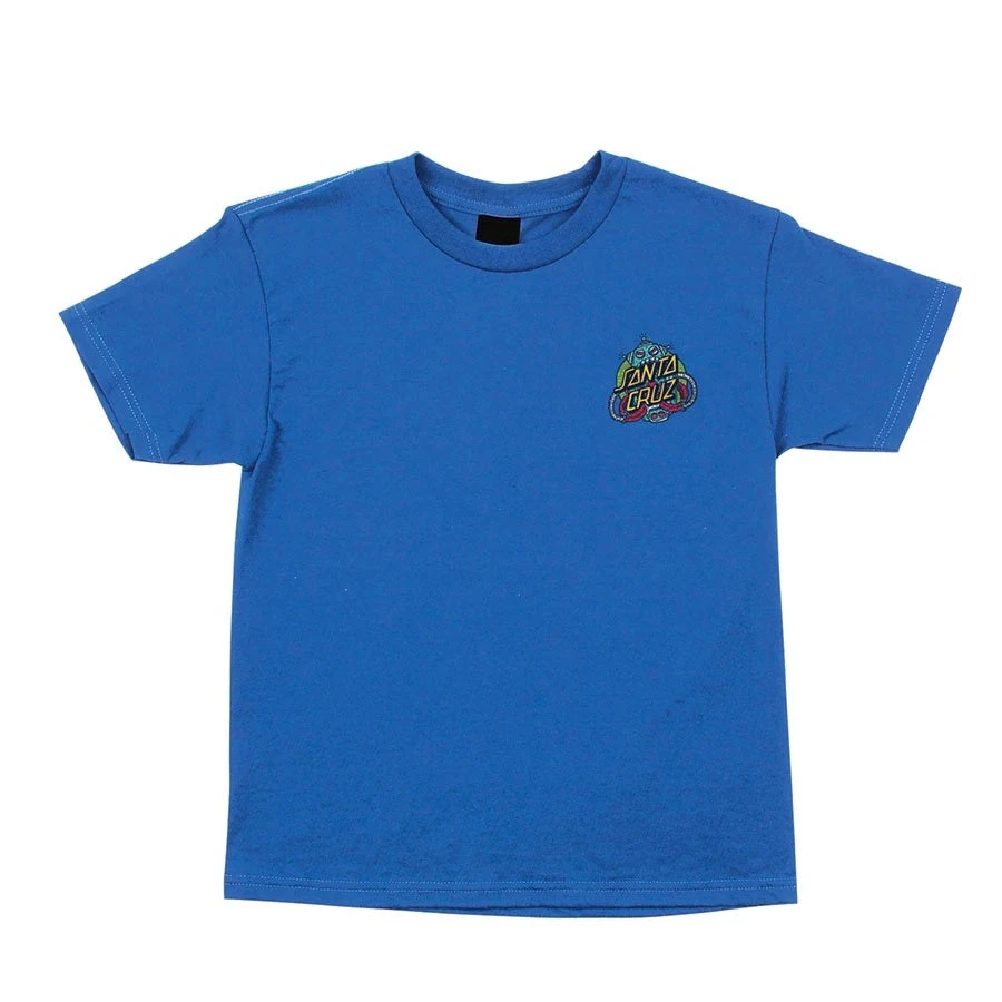 Santa Cruz Robo Dot Short Sleeve Youth T-Shirt - Royal Blue 4 Santa Cruz Robo Dot Short Sleeve Youth T-Shirt - Royal Blue