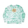 Lakai Skate Club Long Sleeve T-Shirt - Light Green Tie Dye 1 Lakai Skate Club Long Sleeve T-Shirt - Light Green Tie Dye