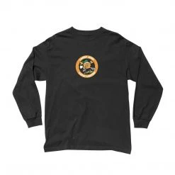 MEN Lakai Skate Club Long Sleeve T-Shirt - Black