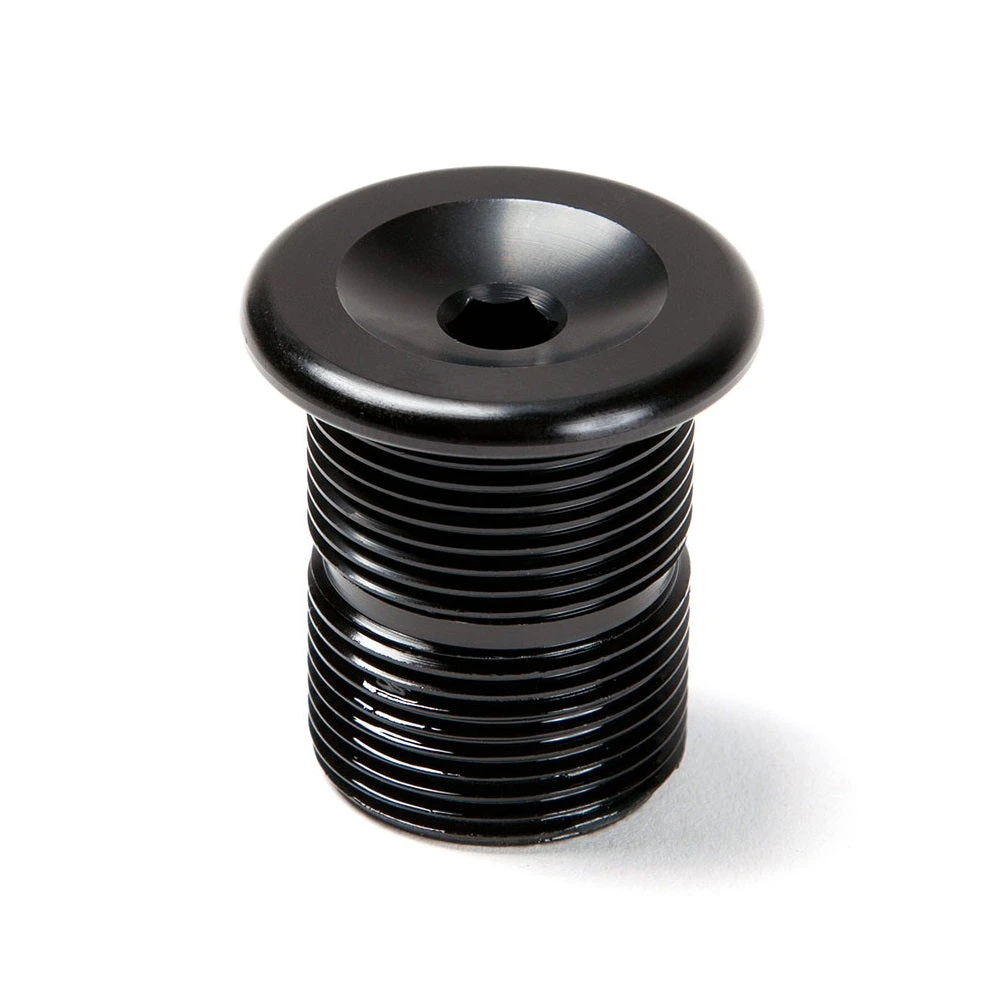 Bike Accessories S&M Bikes BMX M24 X 1.5 Fork Top Cap - Black 3 Bike Accessories S&M Bikes BMX M24 X 1.5 Fork Top Cap - Black