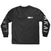 MEN Lakai Split Long Sleeve Tee - Black
