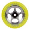 Proto StarBright Sliders Wheels 110mm - Neon Yellow On Raw (Pair)