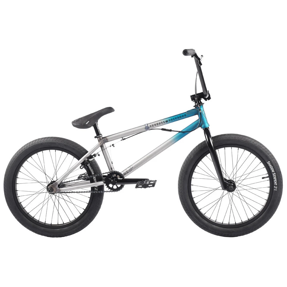 BMX Bikes Subrosa Salvador Park Complete BMX Bike - Matte Trans Teal Fade 5 BMX Bikes Subrosa Salvador Park Complete BMX Bike - Matte Trans Teal Fade