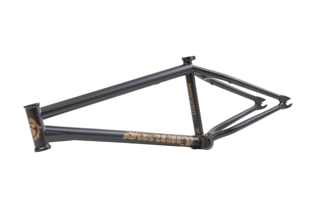 Sunday BMX Darkwave Frame 20.75" - Matte Black/Gold Stickers Sunday BMX Darkwave Frame 20.75" - Matte Black/Gold Stickers