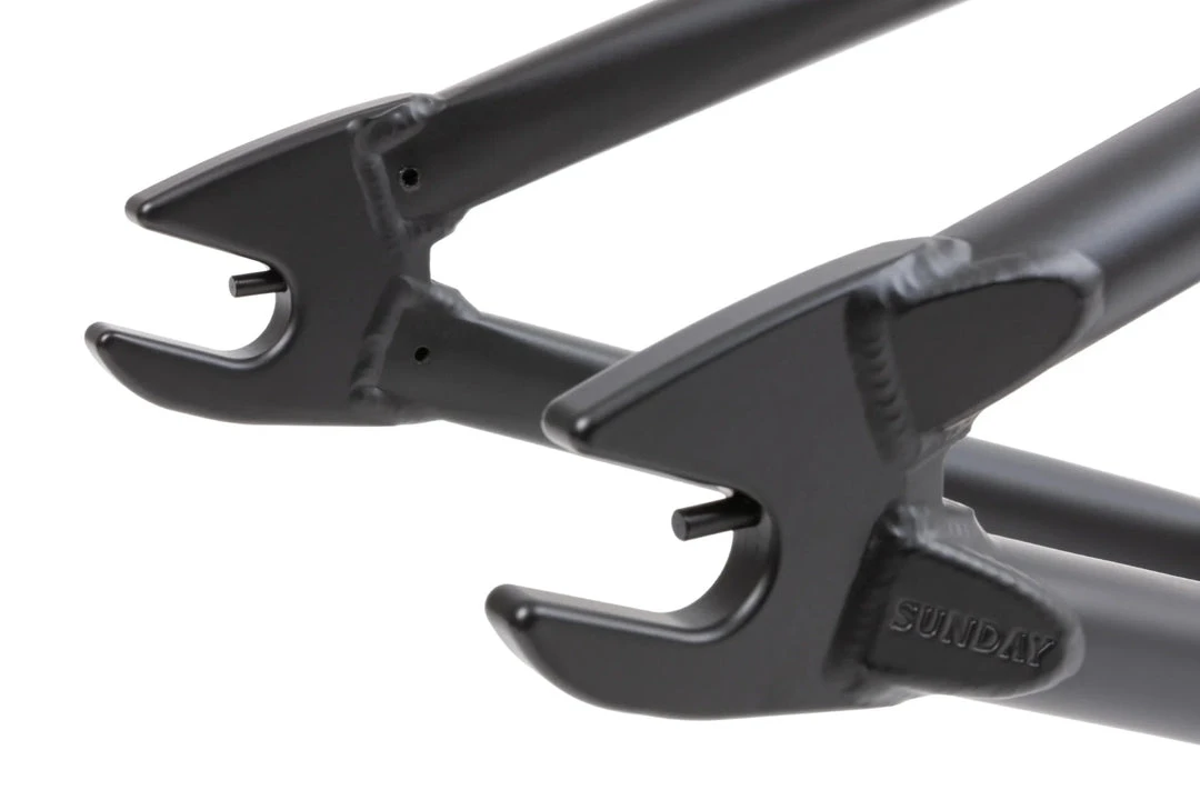 Sunday BMX Darkwave Frame 21" - Matte Black/Gold Stickers 5 Sunday BMX Darkwave Frame 21" - Matte Black/Gold Stickers