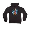 Santa Cruz Grip Dot Pullover Hooded Youth Sweatshirt - Black MEN