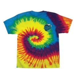 Santa Cruz Wave Dot Short Sleeve Youth T-Shirt - Reactive Rainbow MEN