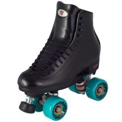 Riedell 120 Celebrity Quad Roller Skate D - Black Quad Complete Skates
