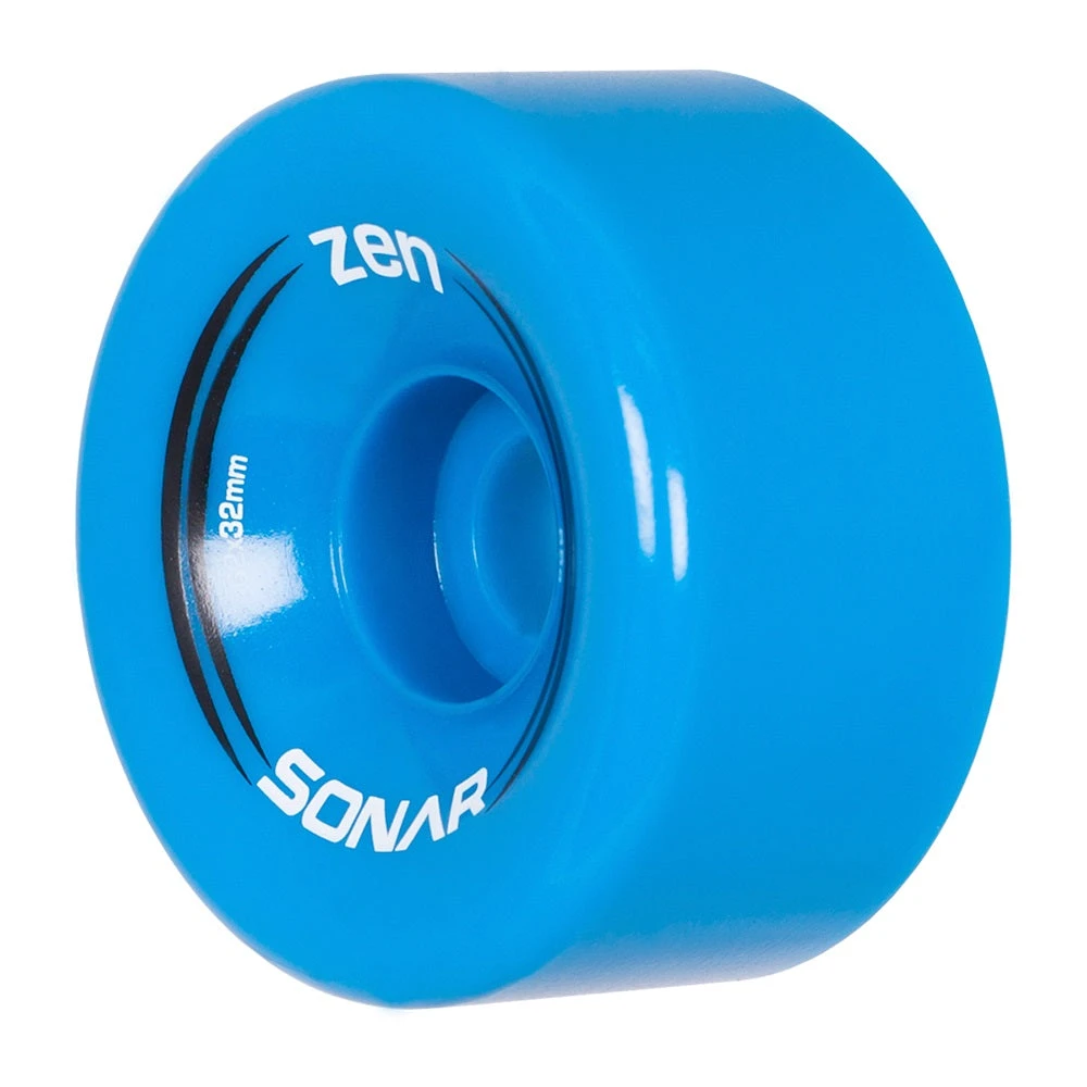 Quad Wheels Sonar Zen Roller Skate Wheels 62mm 85a - Blue (4 Pack) Quad Wheels Sonar Zen Roller Skate Wheels 62mm 85a - Blue (4 Pack)