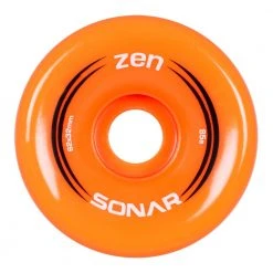 Quad Wheels Sonar Zen Roller Skate Wheels 62mm 85a - Orange (4 Pack)
