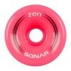 Sonar Zen Roller Skate Wheels 62mm 85a - Pink (4 Pack)