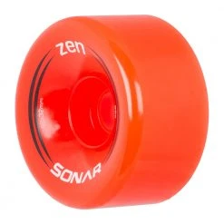 Quad Wheels Sonar Zen Roller Skate Wheels 62mm 85a - Red (4 Pack)