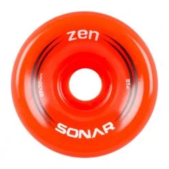 Quad Wheels Sonar Zen Roller Skate Wheels 62mm 85a - Red (4 Pack)