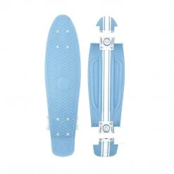 Swell Skateboards Swell Surfrider Stringer Cruiser Complete 28" - Light Blue/White Complete Cruisers