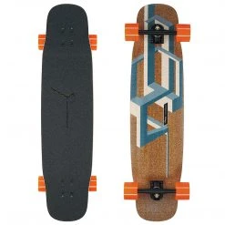 Loaded Basalt Tesseract Bamboo Complete Longboard - Dark Blue
