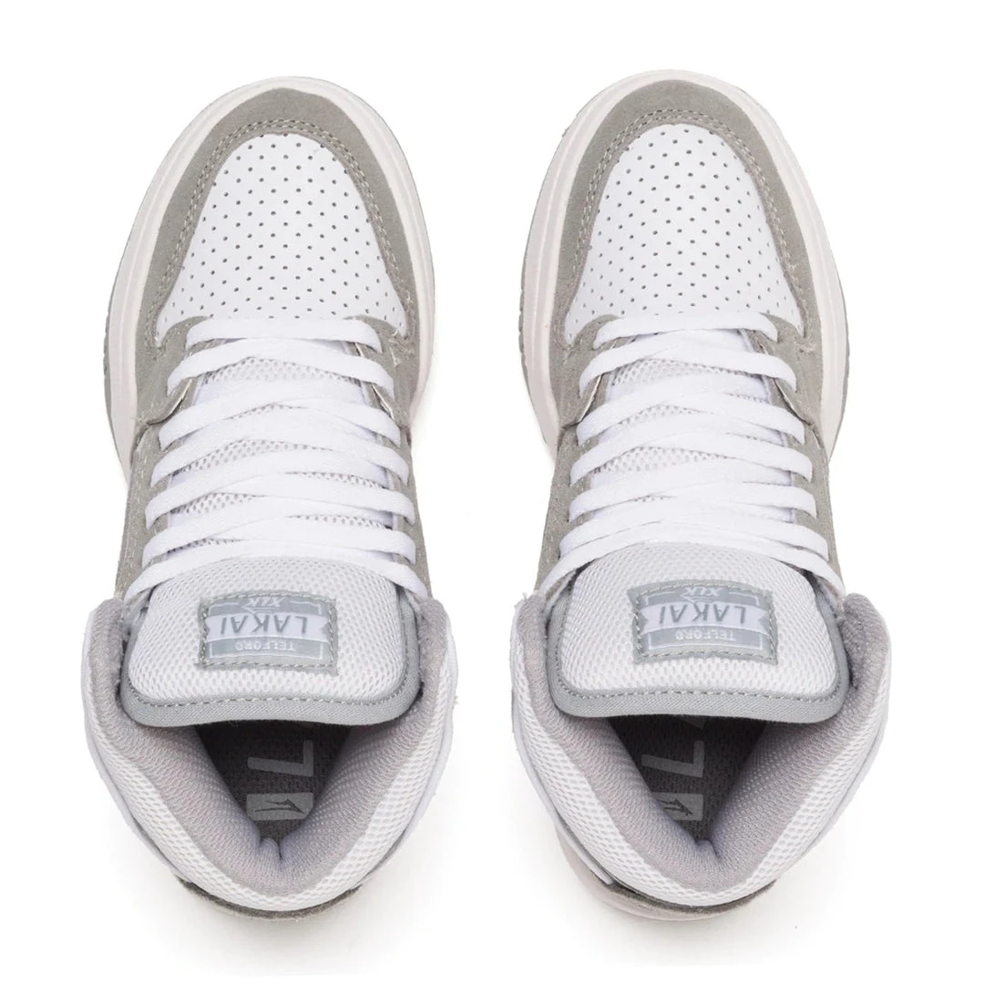 Lakai Shoes Telford Kids - Light Grey Suede MEN 5 Lakai Shoes Telford Kids - Light Grey Suede MEN