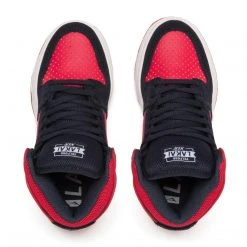 Lakai Shoes Telford Kids - Navy/Red Suede MEN 8 Lakai Shoes Telford Kids - Navy/Red Suede MEN