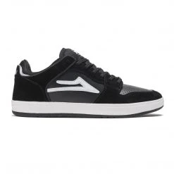 Lakai Shoes Telford Low - Black/White Suede MEN
