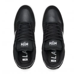 Lakai Shoes Telford Low - Black/White Suede MEN