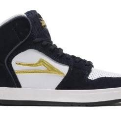 Lakai Shoes Telford - Navy/White Suede