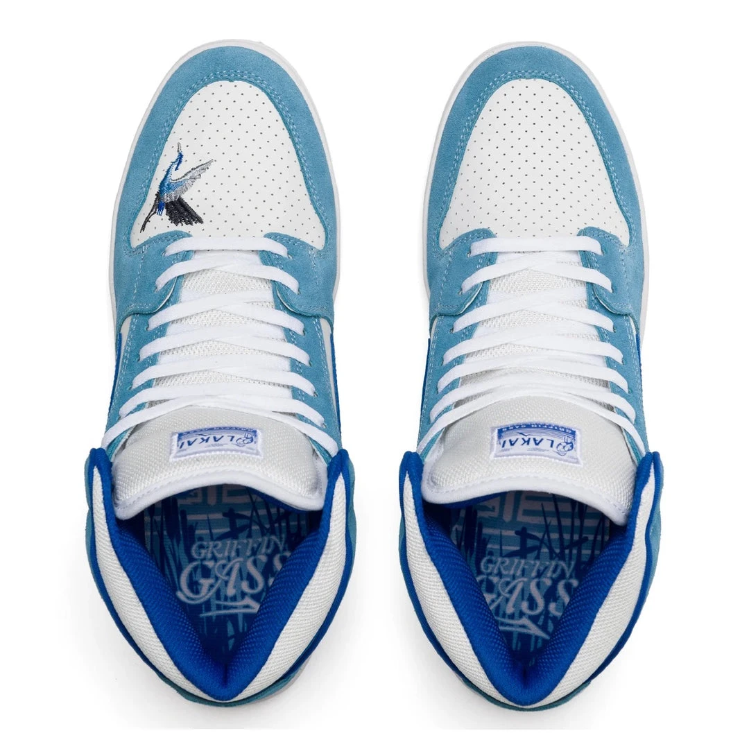 MEN Lakai Shoes Telford - White/Light Blue Suede 5 MEN Lakai Shoes Telford - White/Light Blue Suede