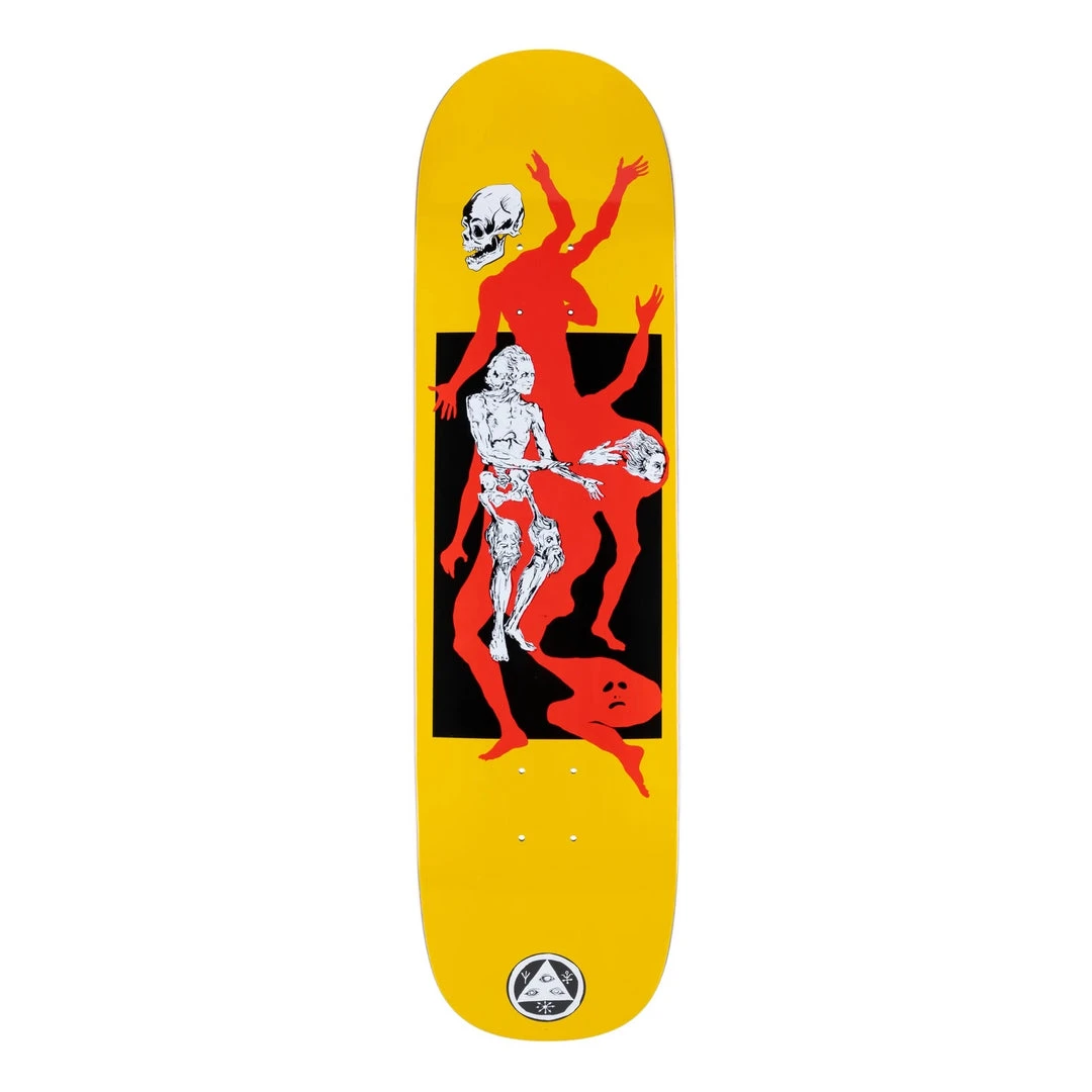 Welcome Skateboards Welcome The Magician On Big Bunyip Deck 8.5" - Yellow 3 Welcome Skateboards Welcome The Magician On Big Bunyip Deck 8.5" - Yellow