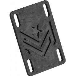 Mini Logo Rubber Riser Pads .10" - Black (Set Of 2) Risers & Shock Pads