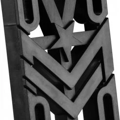 Mini Logo Rigid Riser Pads 1/2" - Black (Set Of 2)