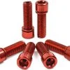 Shadow Conspiracy BMX Hollow Bolts - Red Build Kits