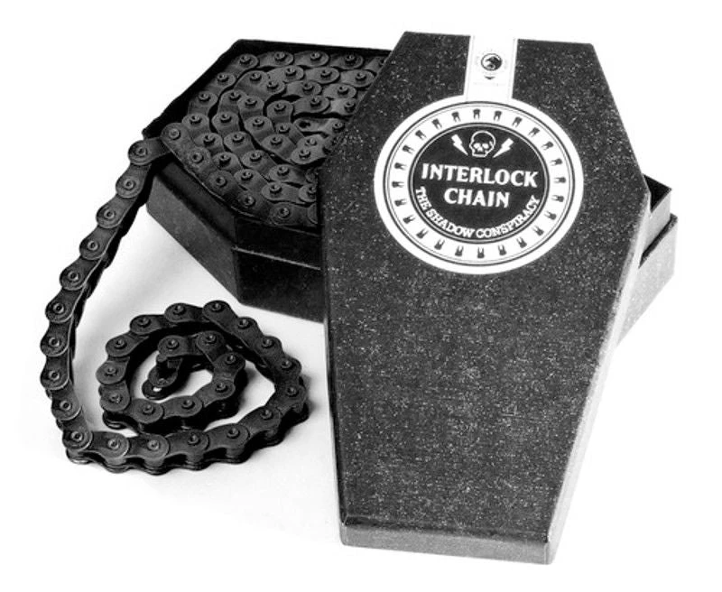 Shadow Conspiracy BMX Interlock 1/8" Chain V2 - Black Chains 3 Shadow Conspiracy BMX Interlock 1/8" Chain V2 - Black Chains