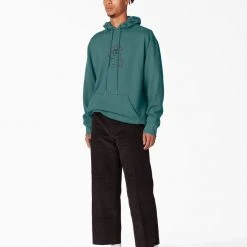Dickies Franky Villani Drunkula Pullover Hoodie - Lincoln Green MEN