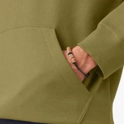 MEN Dickies Relief Fleece Hoodie - Green Moss (G2M)