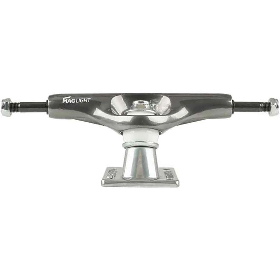 Tensor Trucks Mag Light Glossy 5.5" - Gunmetal/Silver (Set Of 2) 3 Tensor Trucks Mag Light Glossy 5.5" - Gunmetal/Silver (Set Of 2)