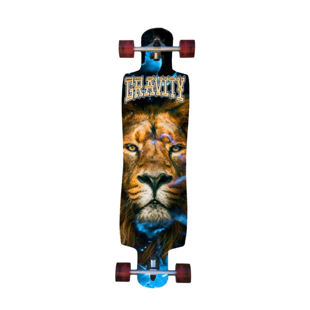 Gravity 41 Double Drop Lion Longboard Complete LONGBOARDS 3 Gravity 41 Double Drop Lion Longboard Complete LONGBOARDS