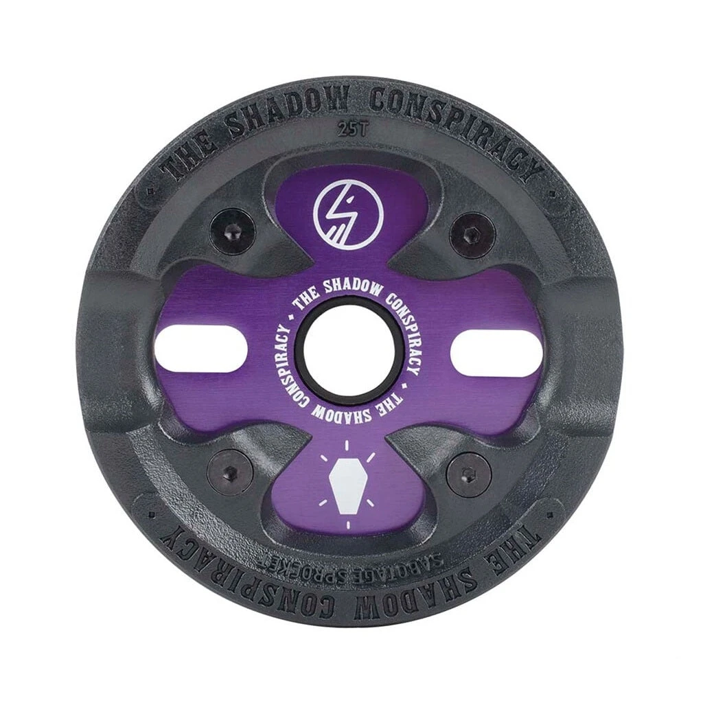 Shadow Conspiracy BMX Sabotage Sprocket 25T - Skeletor Purple 3 Shadow Conspiracy BMX Sabotage Sprocket 25T - Skeletor Purple