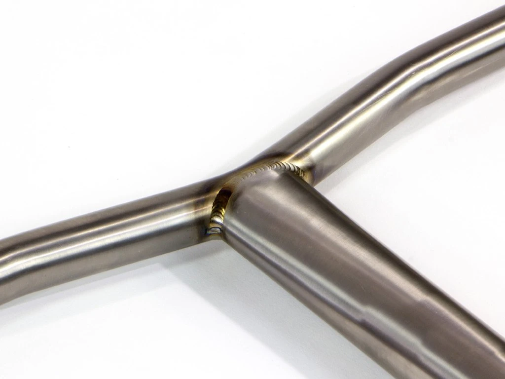 Lucky Scooters Bars Lucky Ti Kink Scooter Bar - Raw 5 Lucky Scooters Bars Lucky Ti Kink Scooter Bar - Raw