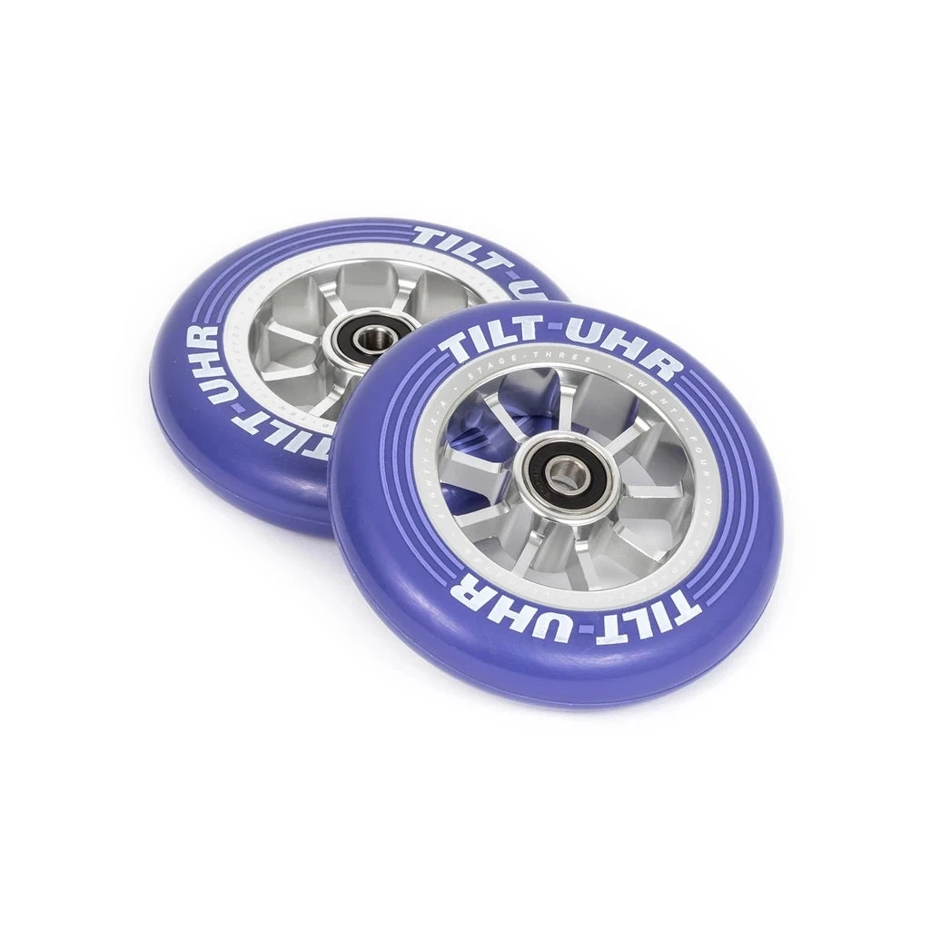Tilt UHR Wheels 110mm - Violet (Pair) Tilt UHR Wheels 110mm - Violet (Pair)