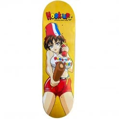 Hook-Ups Hot Dogs Skateboard Deck - 8.5"