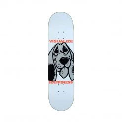 Quasi Visualize Skateboard Deck - 8.25" White Decks