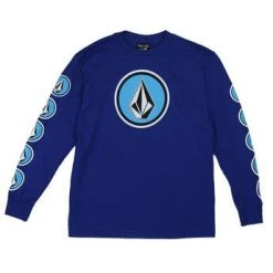 Volcom Tee Cognito Long Sleeve Youth- Grey Vintage Heather