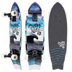 Sector 9 Wavepark Shadow Complete Cruiser - 8.75"